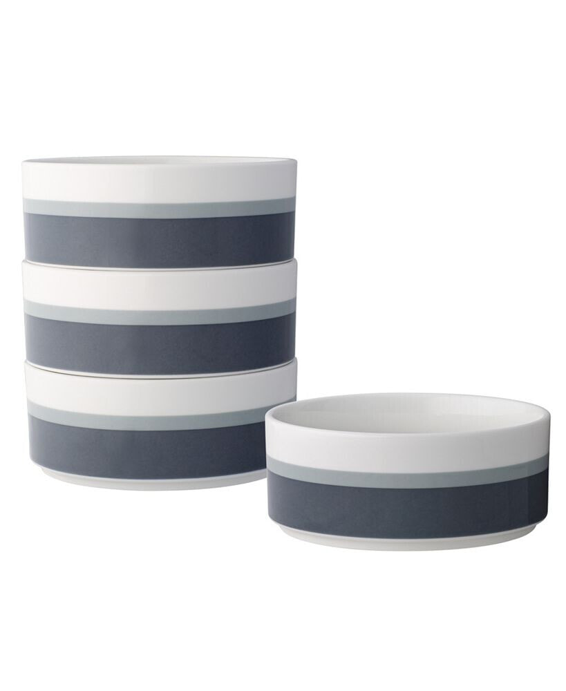 Noritake colorStax Stripe Cereal Bowls, Set of 4