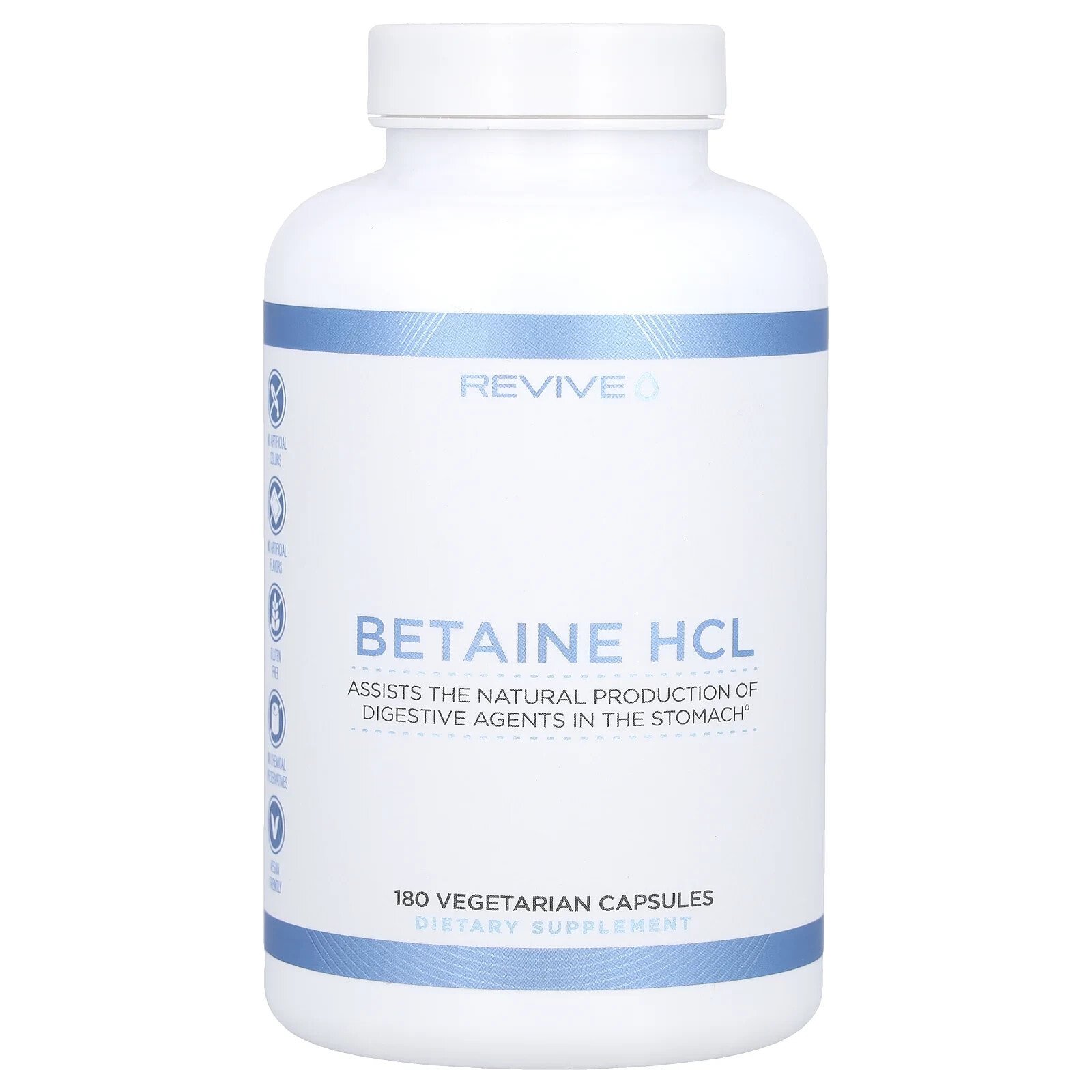 Betaine HCL, 180 Vegetarian Capsules