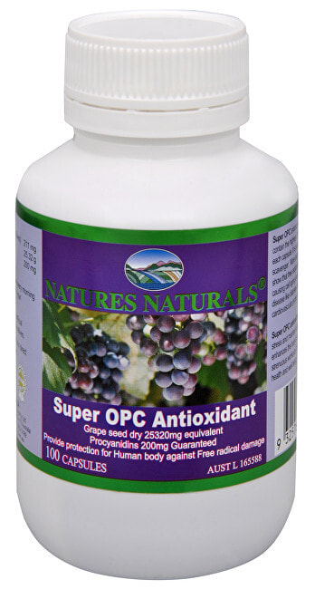 Super OPC Antioxidant grape seed extract 100 capsules