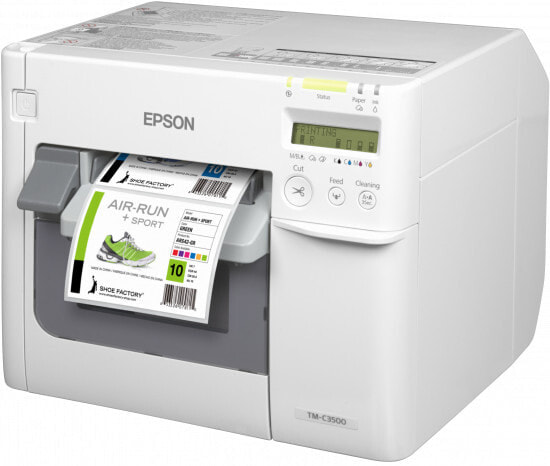 Epson TM-C3500 принтер этикеток Струйная Цветной 720 x 360 DPI Проводная C31CD54012CD