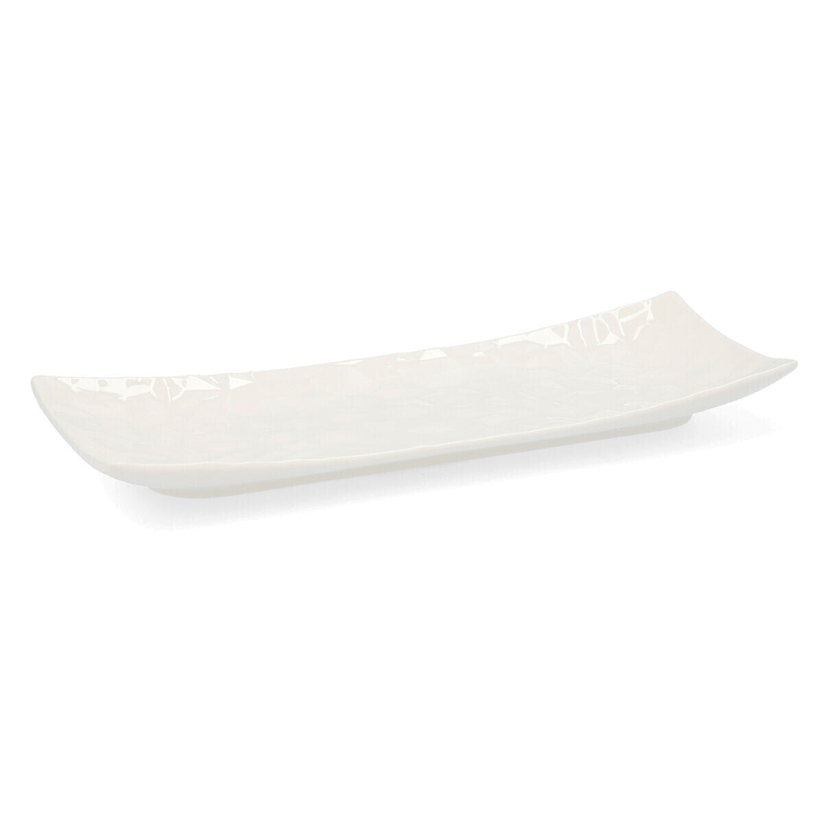 Snack tray Quid Select Ceramic White (20,5 x 7,5 cm) (Pack 6x)