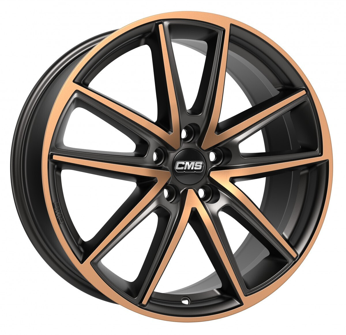 Колесный диск литой CMS C30 diamond black copper 8x18 ET45 - LK5/112 ML66.5