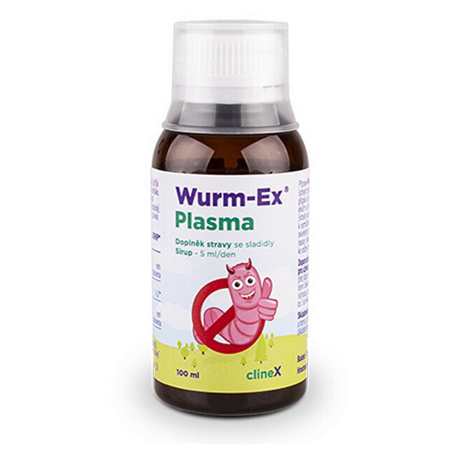 Clinex Wurm-Ex Plasma Гуминовые кислоты для естественной защиты организма от внешних факторов и нормального функционирования кишечного тракта100 мл