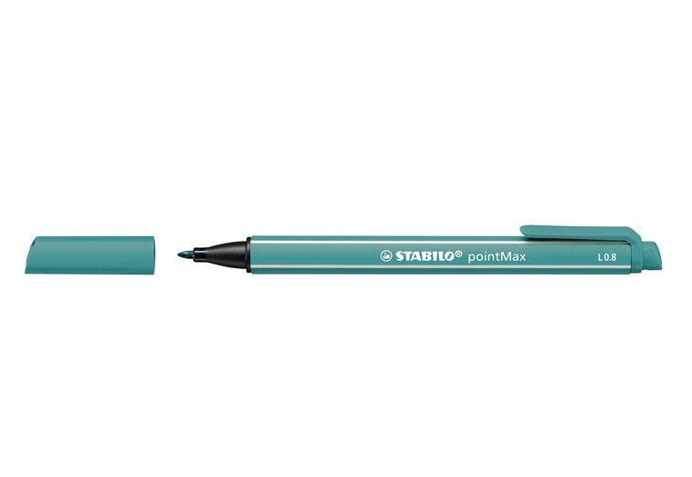 STABILO pointMAX капиллярная ручка Бирюзовый Средний 1 шт 488/51