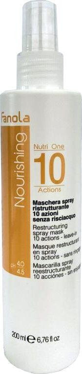 Fanola Nutri One 10 Action Spray Mask Маска-спрей для сухих и ломких волос 200 мл