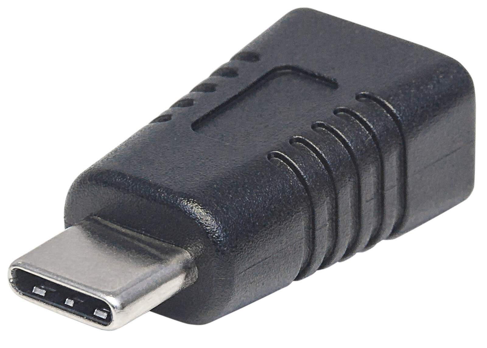 Manhattan 354677 кабельный разъем/переходник USB C USB Mini-B Черный