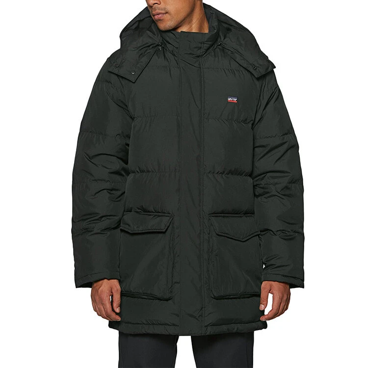 Levis Down Jackets Men Black