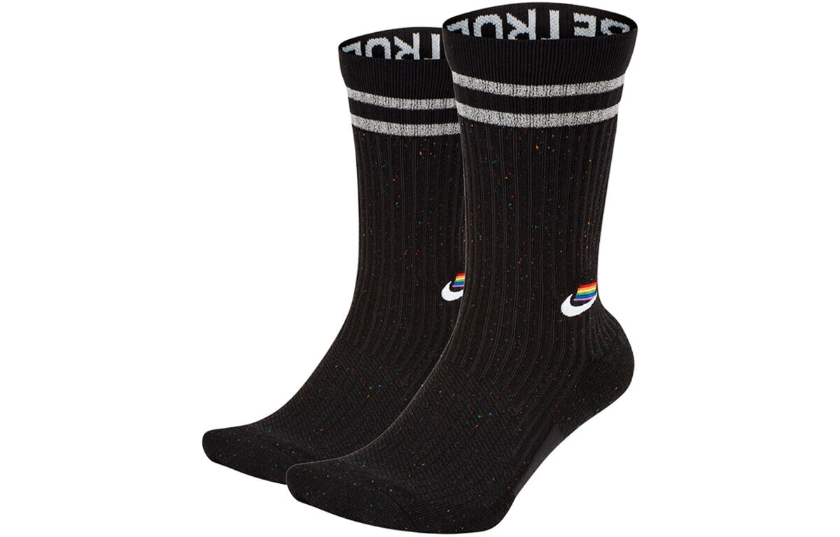 Nike SNKR Sox BETRUE 中筒篮球运动袜 男款 组合装 黑色 / Носки Nike SNKR Sox BETRUE