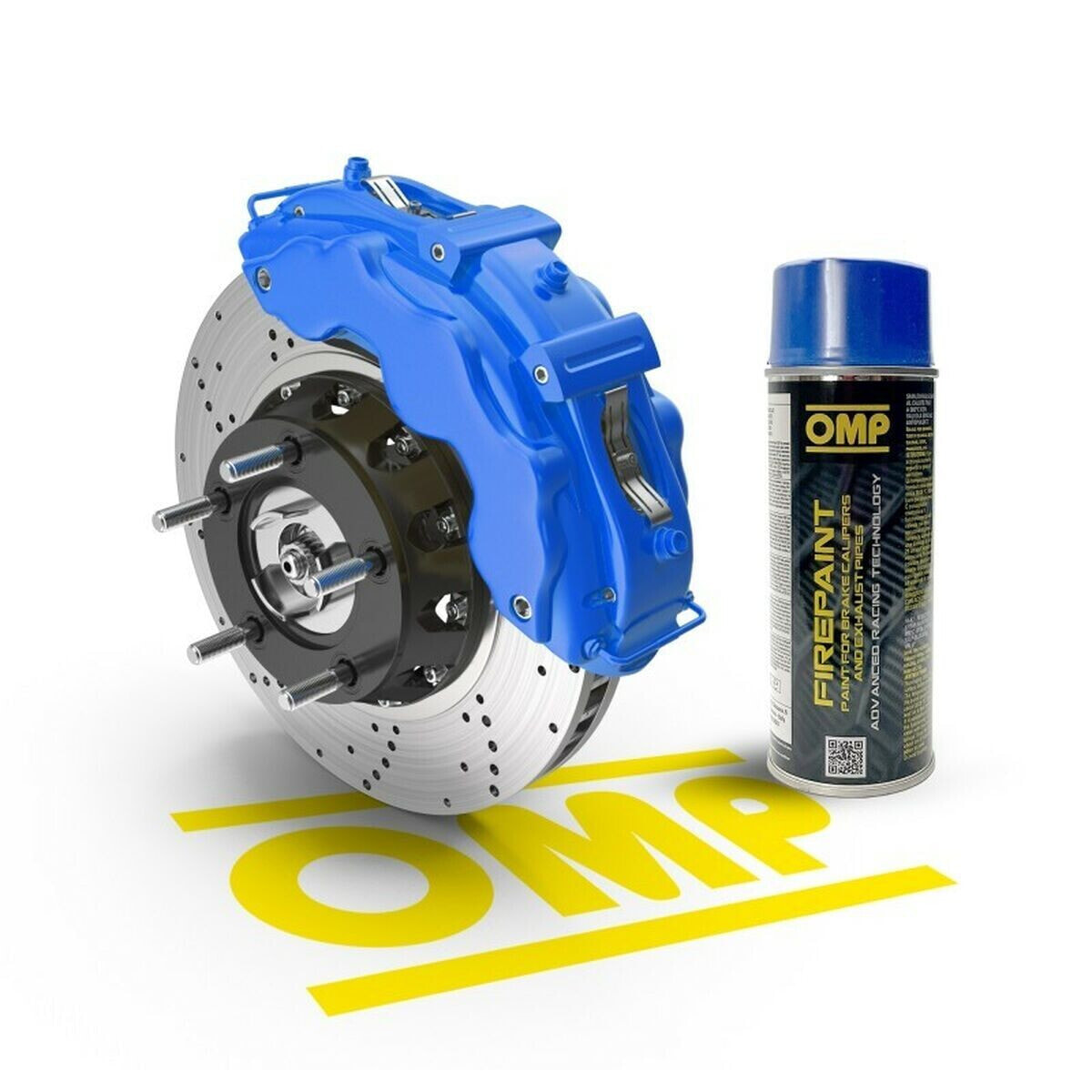 Spray paint OMP OMPPC02001000041 Brake Calipers 400 ml Blue