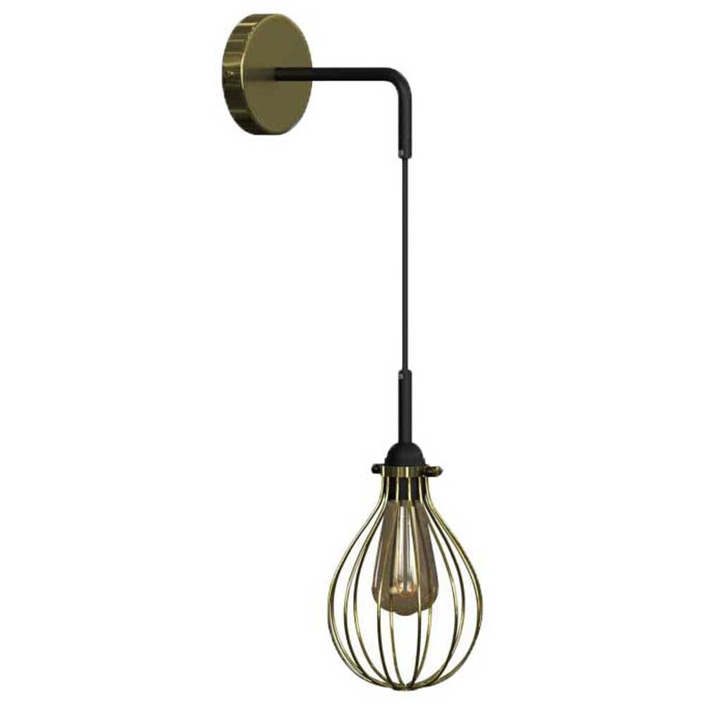 CREATIVE CABLES Metal Industrial Drop Wall Lamp