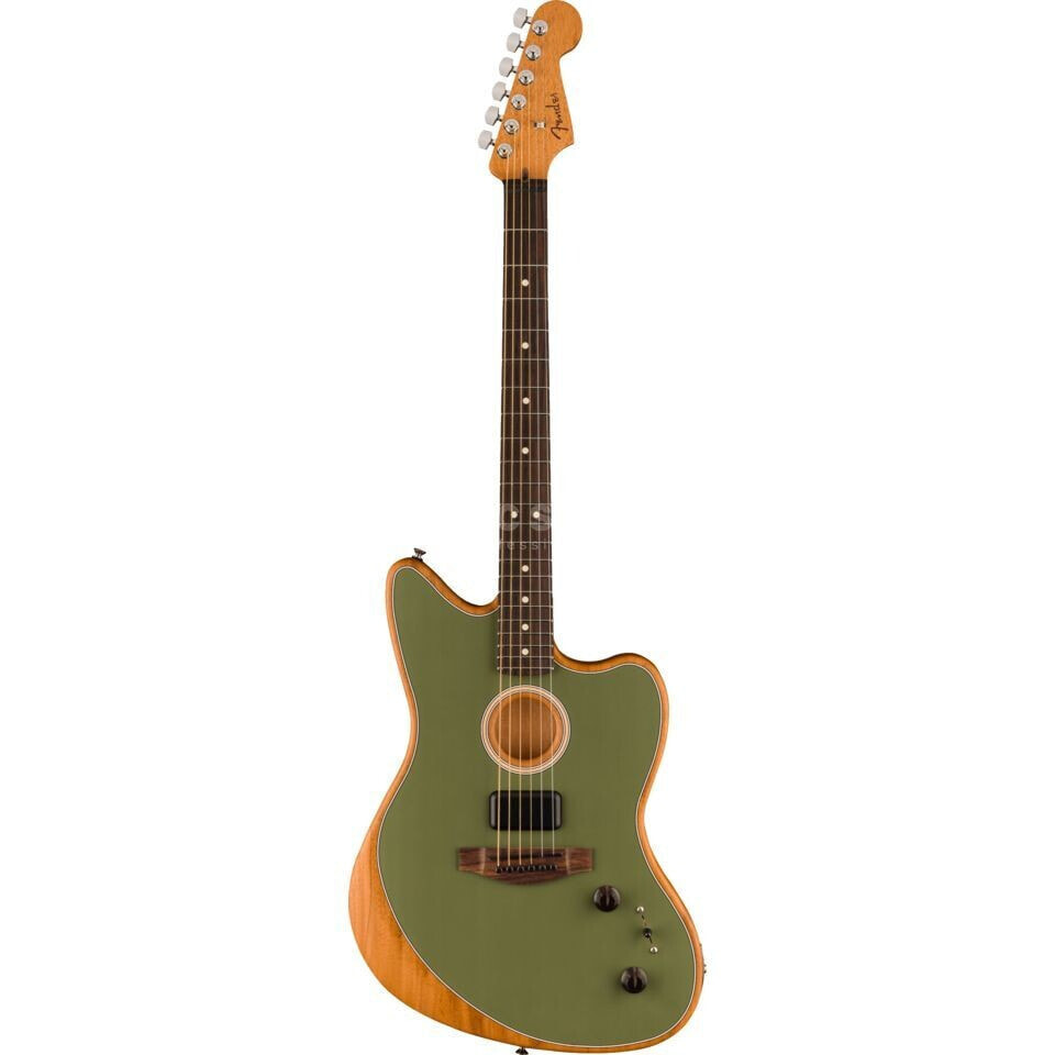 Fender Acoustasonic Player Jazzmaster Antique Olive