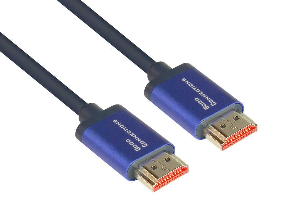 Alcasa 4521-SF020B HDMI кабель 2 m HDMI Тип A (Стандарт) Синий