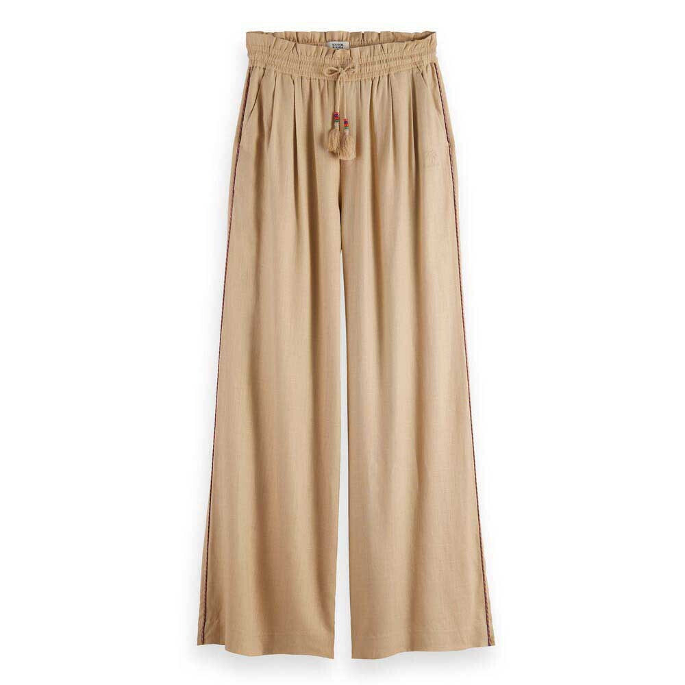 SCOTCH & SODA Linen Pull-On Pants