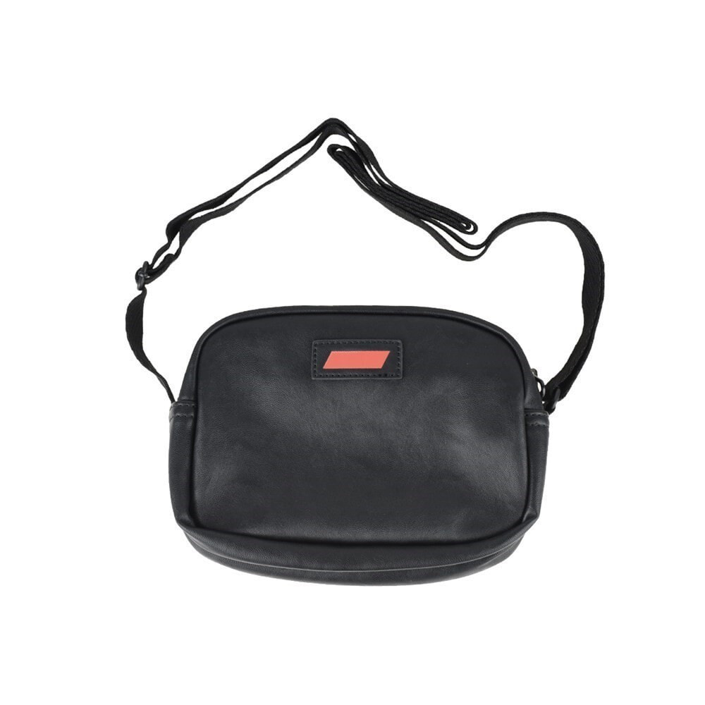 Мужская сумка через плечо спортивная тканевая маленькая планшет черная Puma SF LS Small Satchel