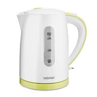 zelmer ZCK7616L electric kettle 1.7 L 2200 W White Yellow