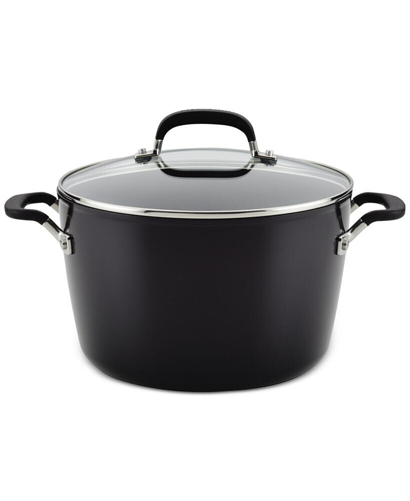 Hard Anodized 8 Quart Nonstick Stockpot with Lid