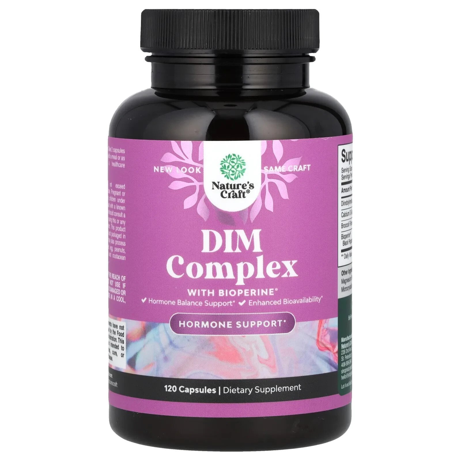 DIM Complex With BioPerine®, 60 Capsules