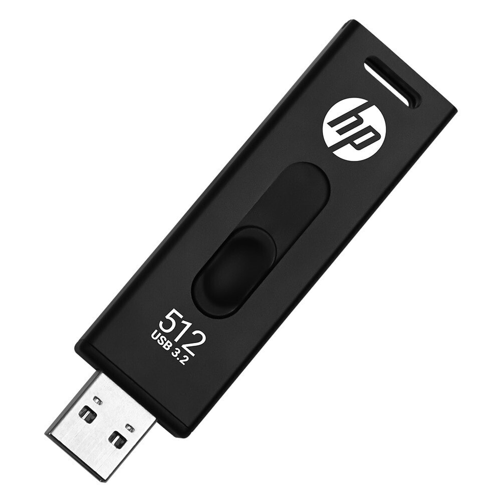 PNY x911w - 512 GB - USB Type-A - 3.2 Gen 1 (3.1 Gen 1) - 410 MB/s - Slide - Black