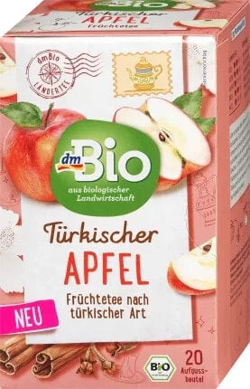 Früchtetee Türkischer Apfel (20 Beutel), 40 g