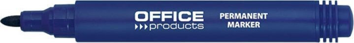 Набор фломастеров для рисования Office Products Marker permanentny OFFICE PRODUCTS, okrągły, 1-3mm (linia), niebieski 17071211-01