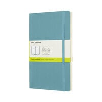 Classic Notebook - Monochromatic - Blue - Matt - 70 g/m² - Softcover - Adult