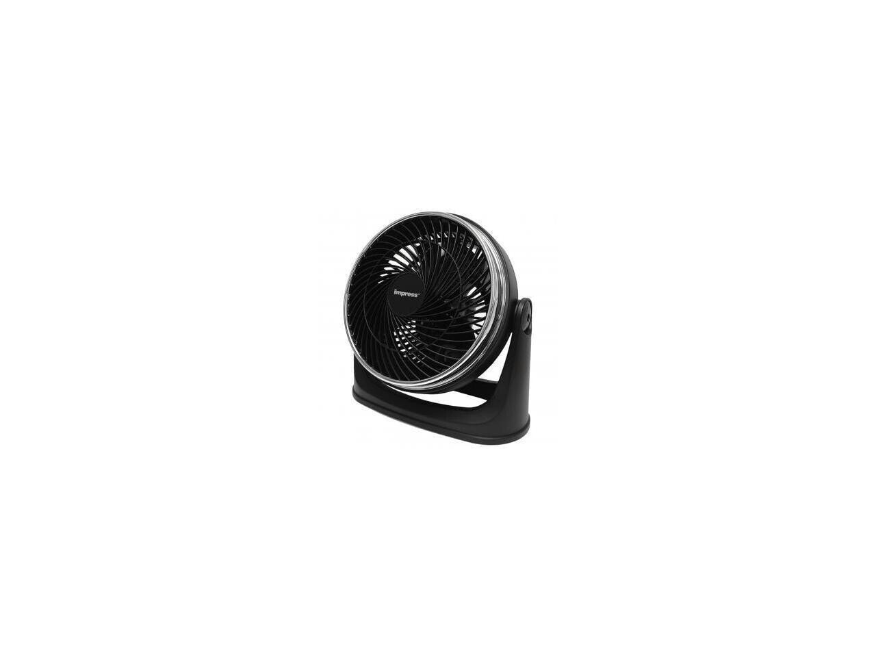 Impress IM-718TC 9 in. Ultra Velocity Fan, Black