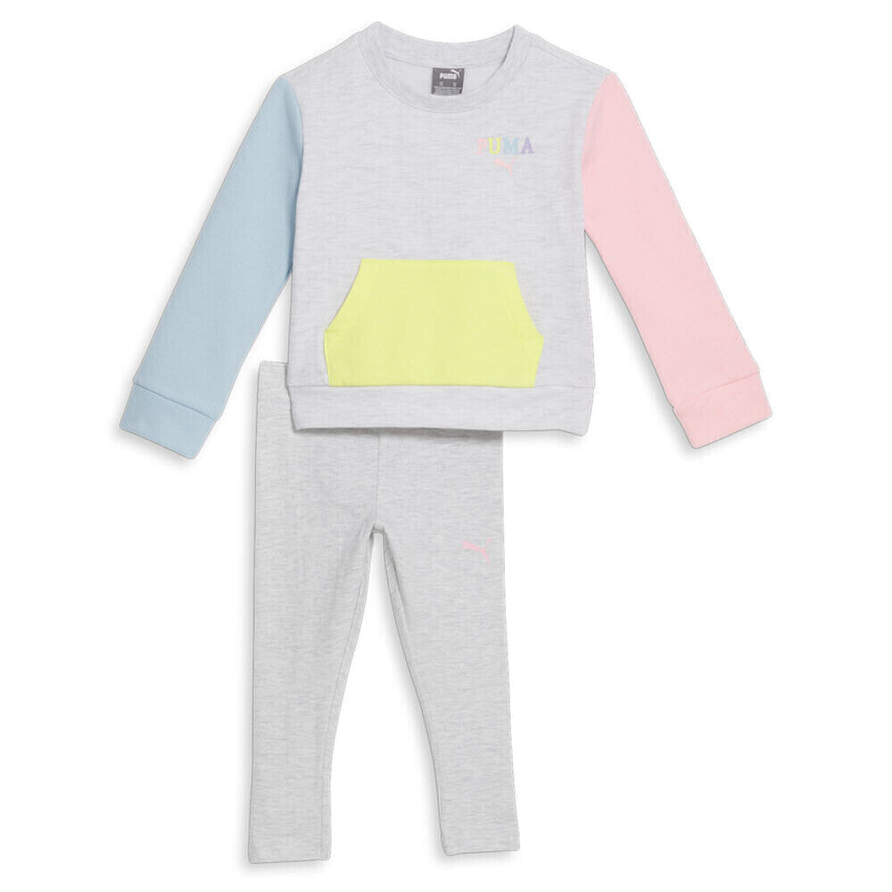Puma TwoPiece Fleece Crew Neck Sweatshirt & Legging Set Toddler Boys Size 2T 8