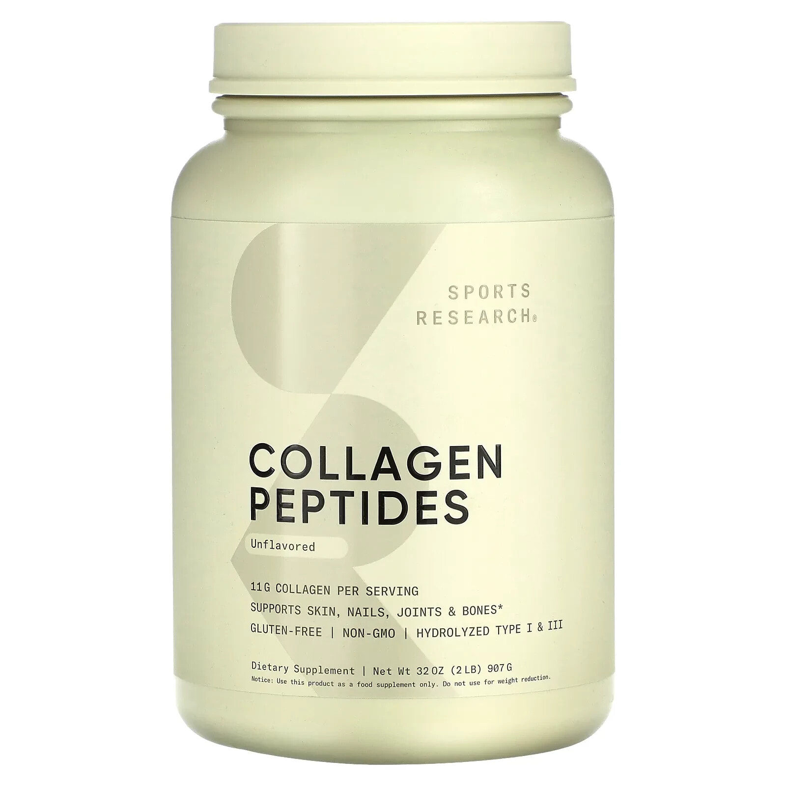 Collagen Peptides, Dark Chocolate, 22.58 oz (640 g)