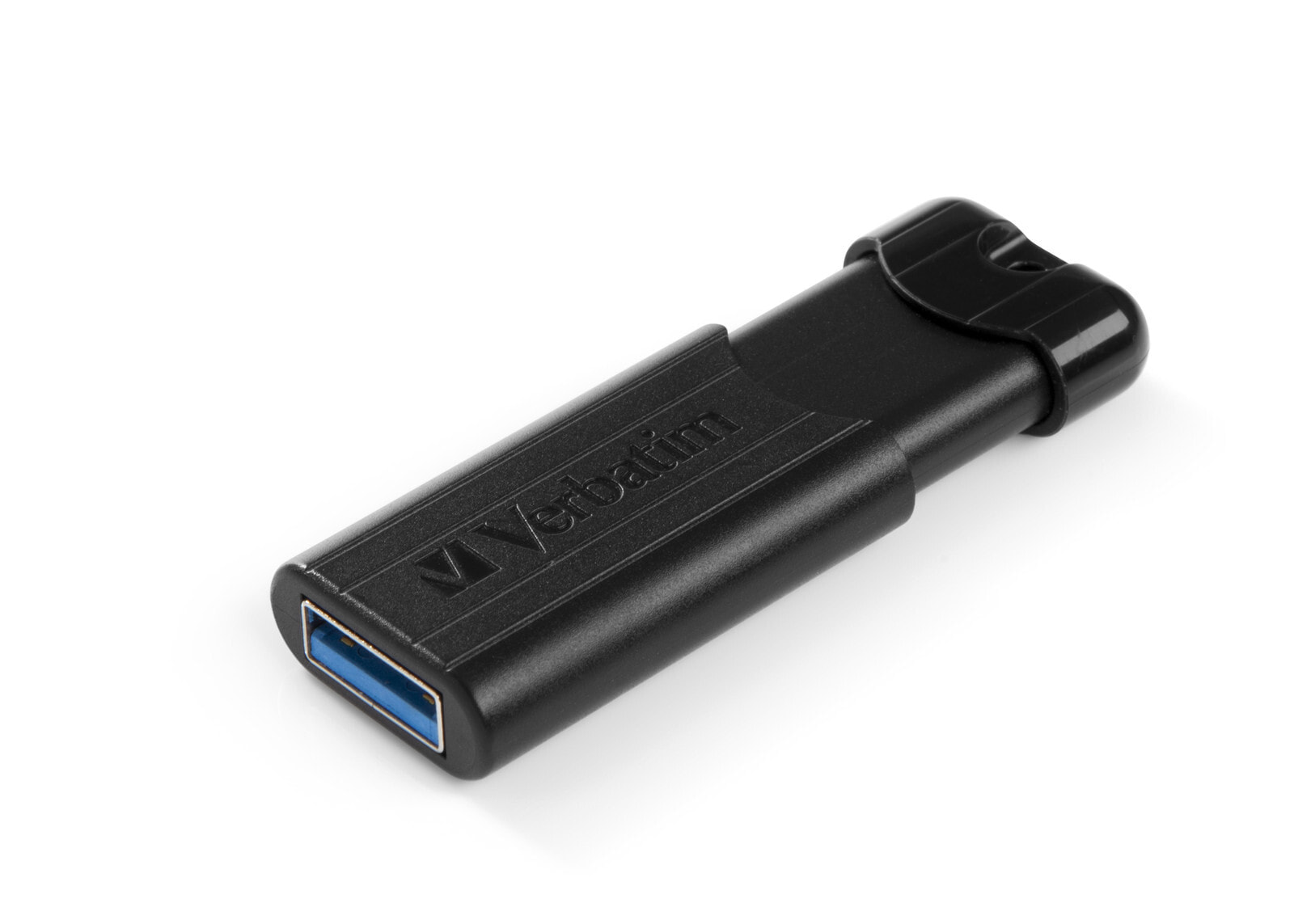 Verbatim PinStripe USB флеш накопитель 128 GB USB тип-A 3.2 Gen 1 (3.1 Gen 1) Черный 49319