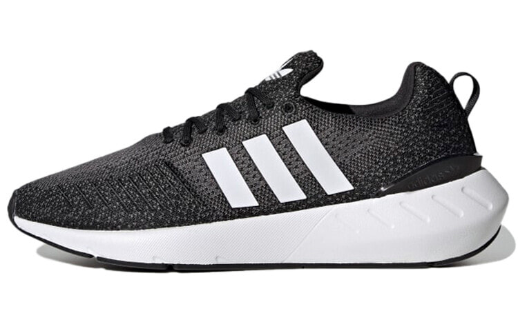 adidas originals Swift Run 22 舒适 跑步鞋 男女同款 灰黑 / Adidas Originals Swift GZ3496