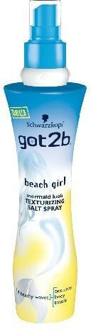 Лак или спрей для укладки волос Schwarzkopf Got2b Beach Girl Spray do włosów z solą 200 ml
