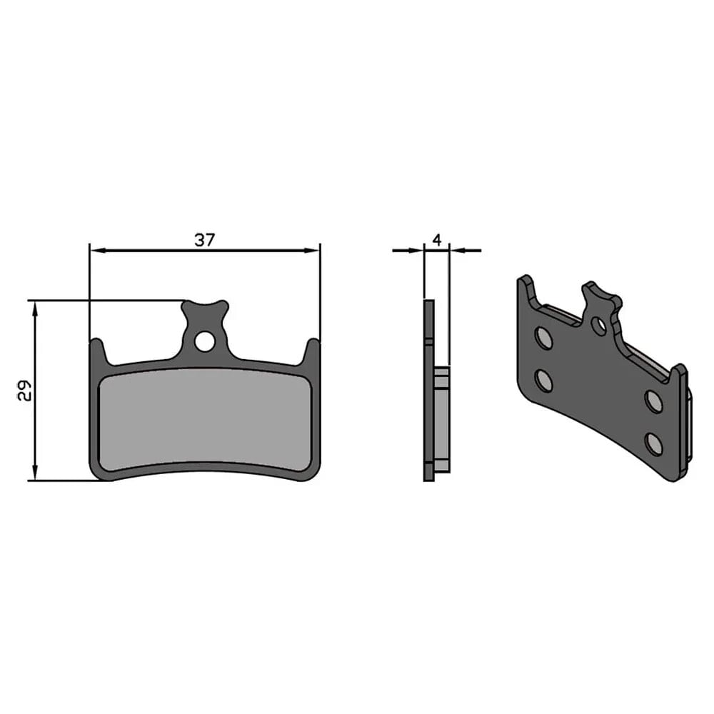 BRENTA CICLO All Around E4/RX4 Hope disc brake pads