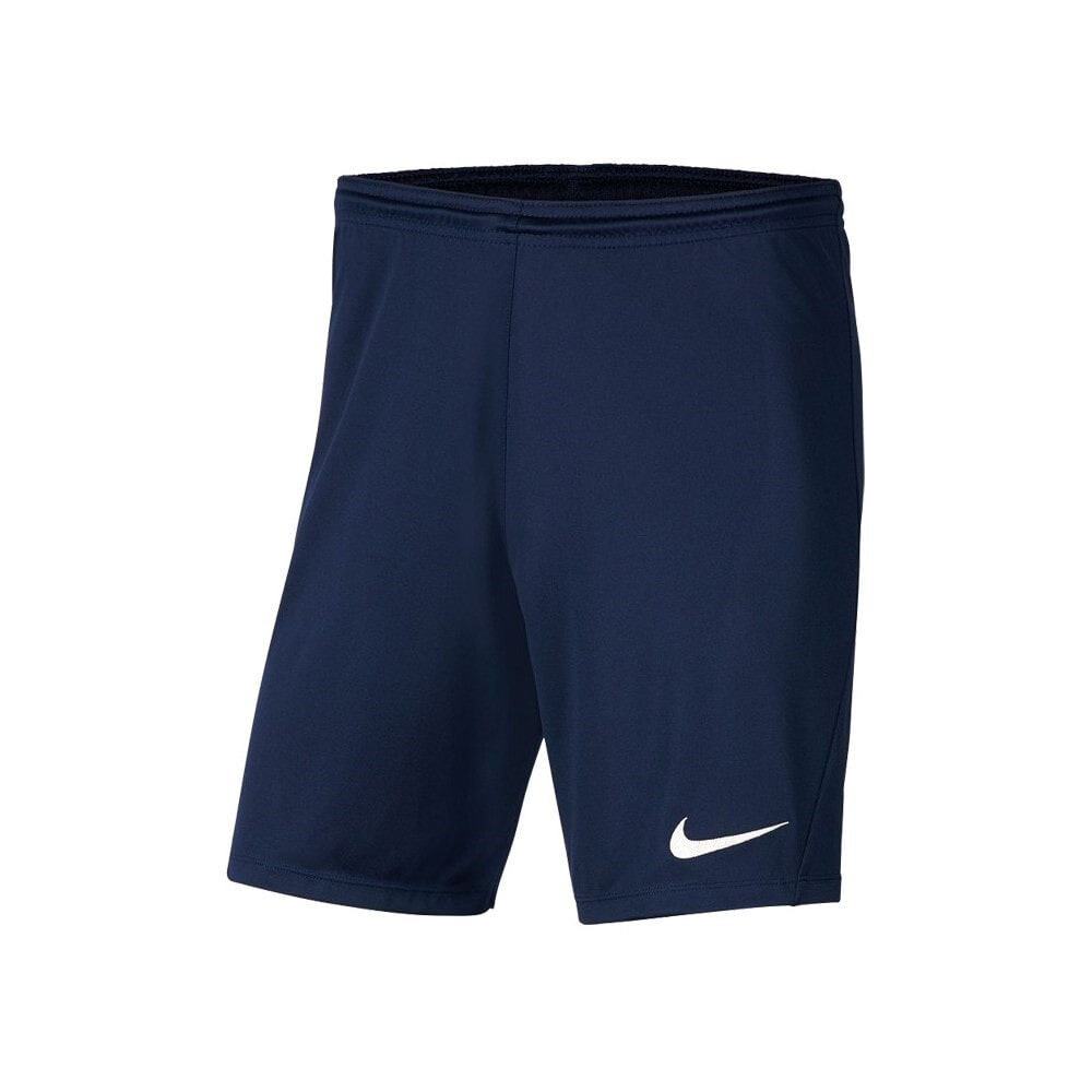 Мужские шорты спортивные синие футбольные Nike Dry Park III