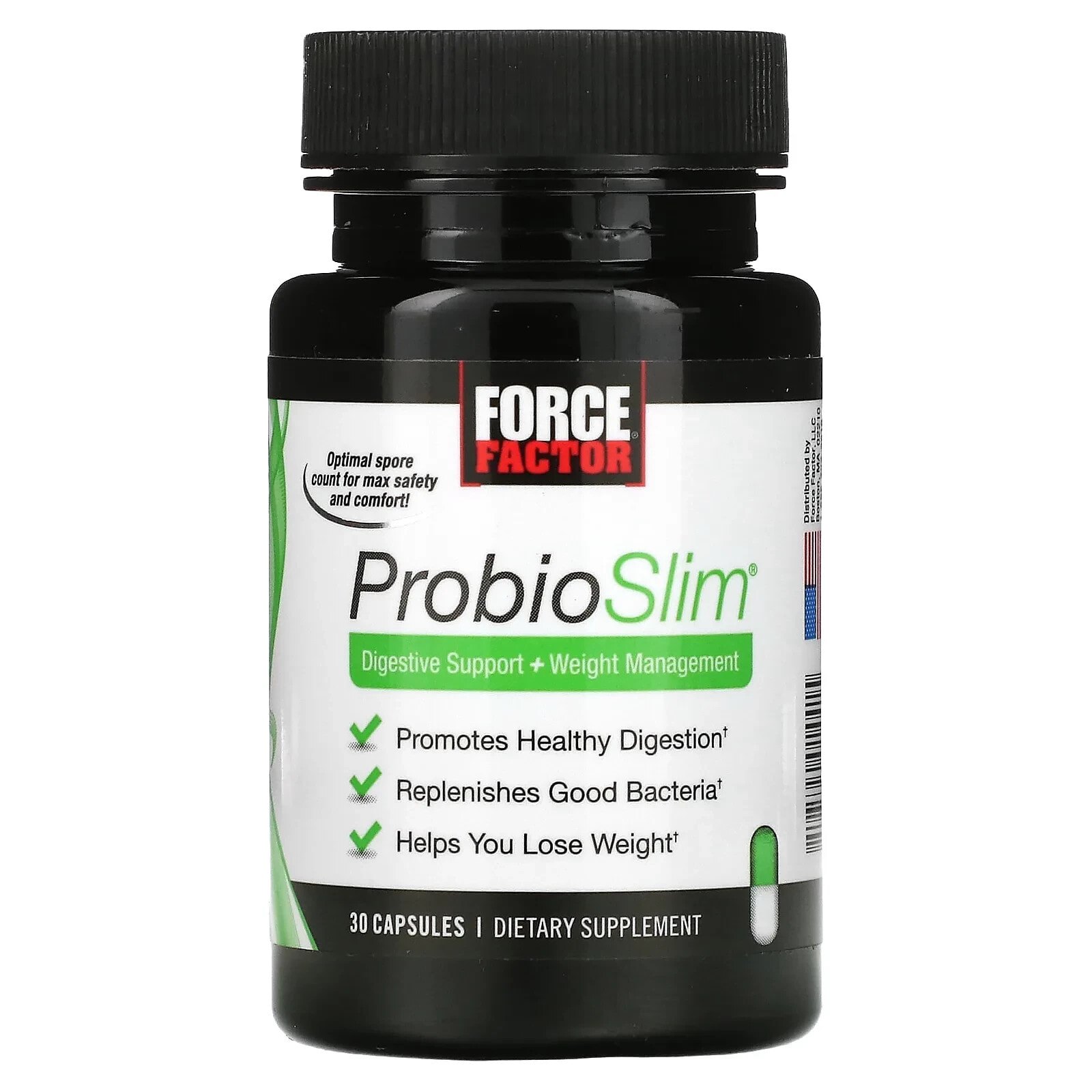 ProbioSlim, Digestive Support + Weight Management, 60 Capsules