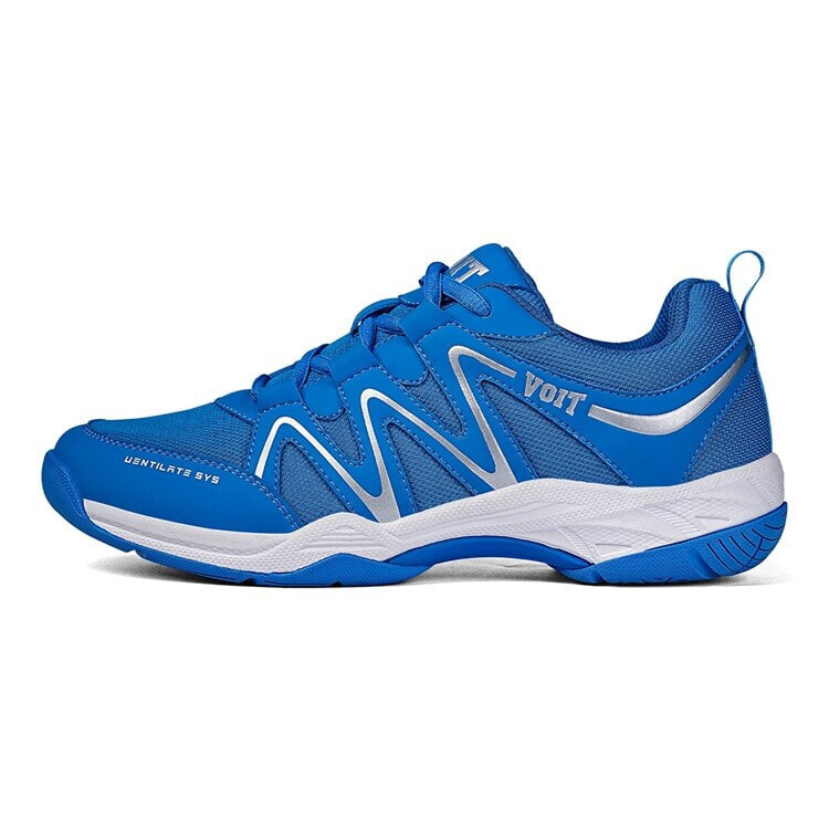 VOIT Badminton Shoes Unisex Low-Top Royal Blue/White