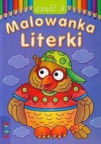 Раскраска для рисования Malowanka - Literki cz. 3 LITERKA - 54856