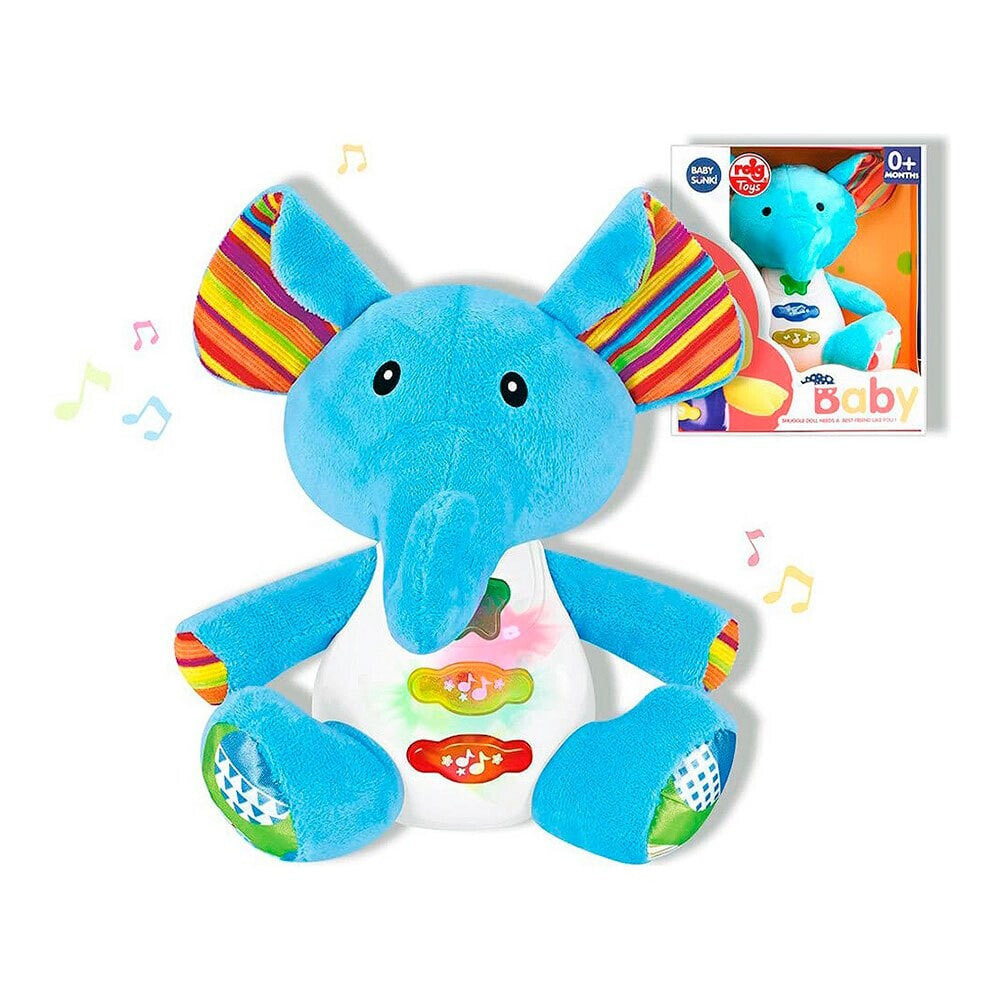 REIG MUSICALES Elephant Musical 15 cm Teddy