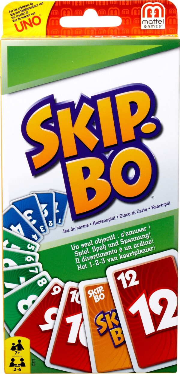 Карточная игра Mattel-Skip-Bo