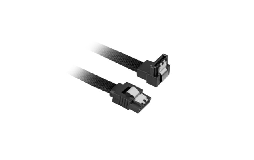 Sharkoon SATA 3 кабель SATA 0,45 m SATA 7-pin Черный 4044951016495
