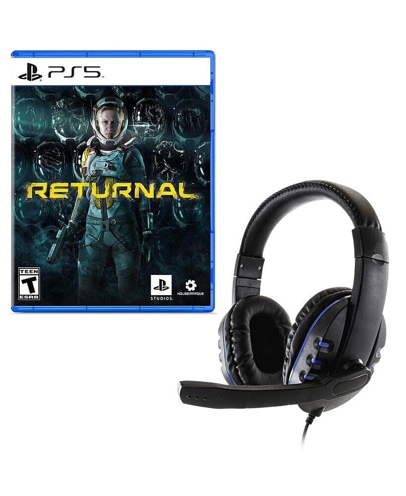 PlayStation returnal Game with Universal Headset for 5