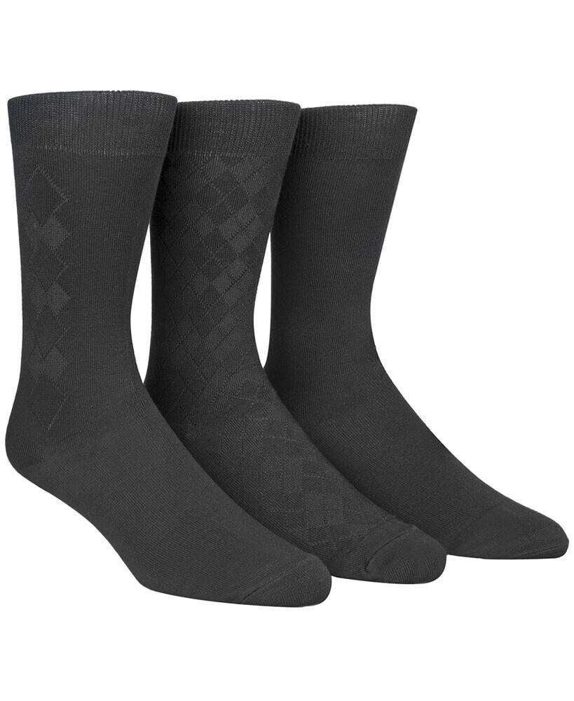 Men's Socks, Rayon Dress Men's Socks 3 Pack