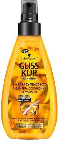 Несмываемый уход для волос Schwarzkopf Gliss Kur Thermo Protect Olejek termoochronny spray 150ml