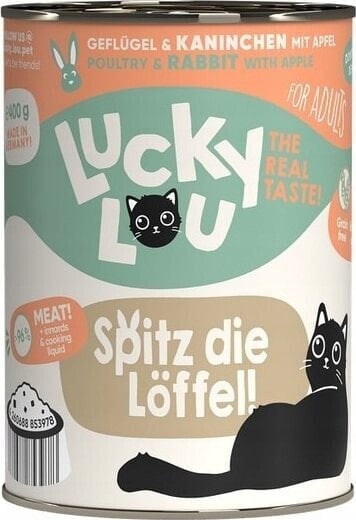 Lucky Lou Lucky Lou Lifestage Adult Drób i królik puszka 400g