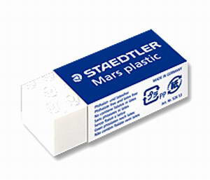 Staedtler Mars plastic mini ластик Белый 526 53