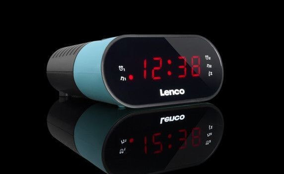 Lenco CR07 BLUE radio alarm clock