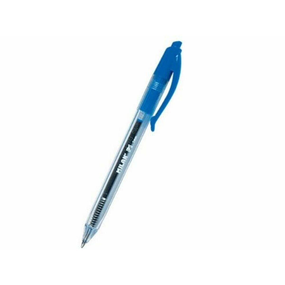 Pen Milan P1 Blue 1 mm (25 Pieces)