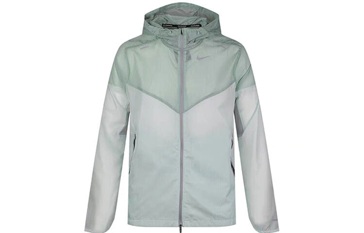 Nike WINDRUNNER 梭织连帽跑步夹克 男款 薄荷绿色 / Куртка Nike WINDRUNNER CK6342-321