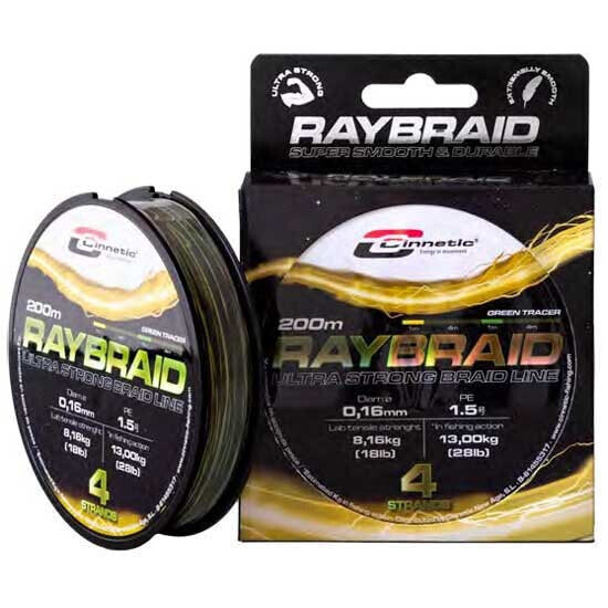 CINNETIC Raybraid 4 270 m Braided Line