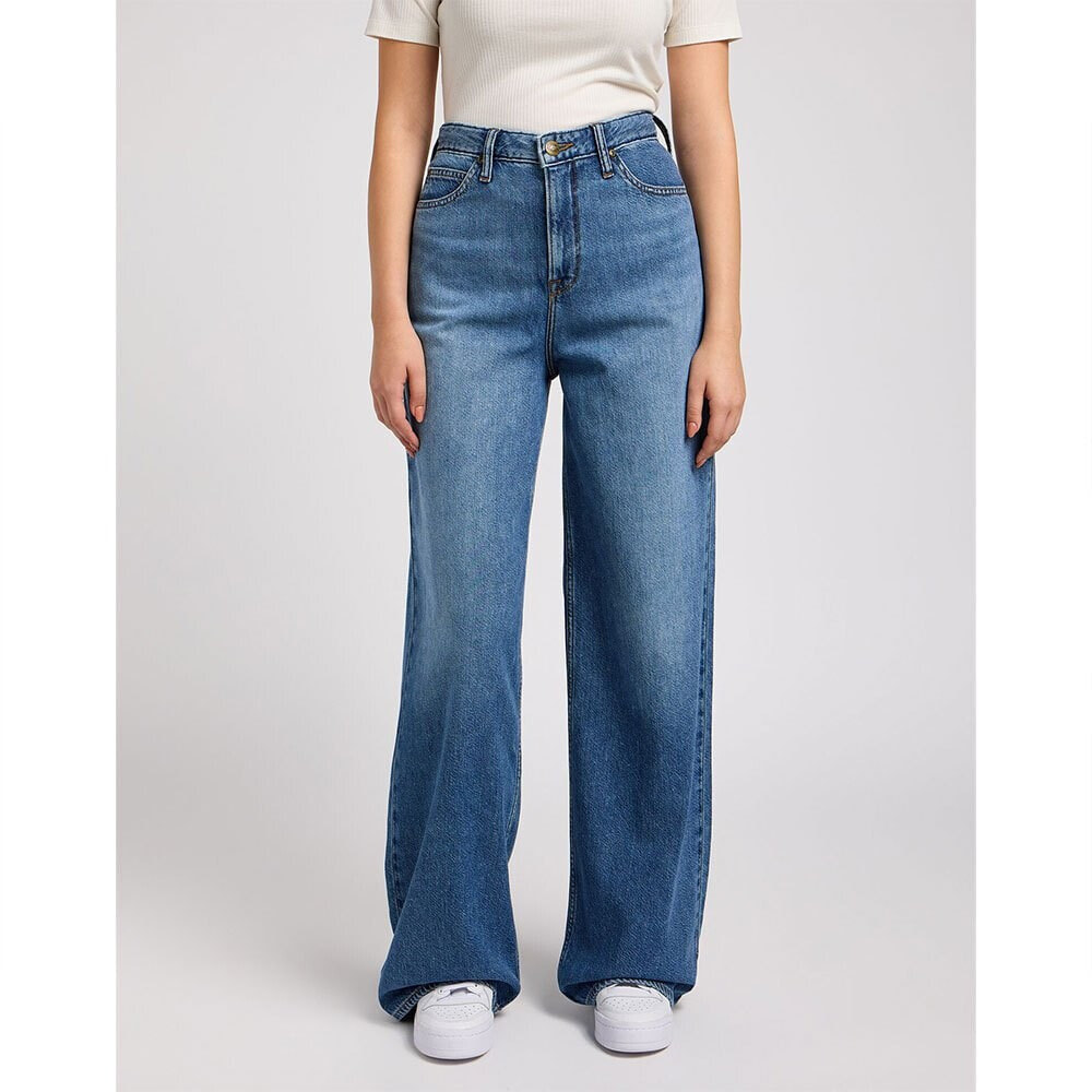 LEE Stella A Line Wide Leg Fit Jeans