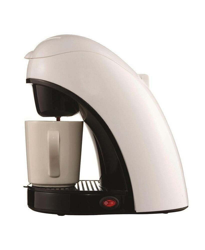 Brentwood Appliances brentwood Single Cup Coffee Maker - White